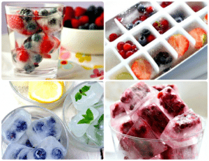 Infused Ice cubes