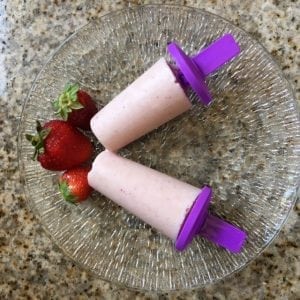 Keshishian Strawberry Cheesecake Protein Pops