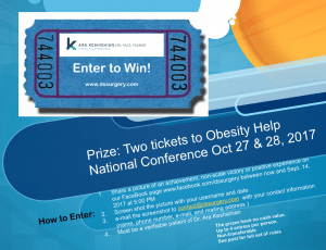 Keshishian Obesity Help Contest