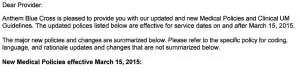 Weight loss Surgery Coverage Changes