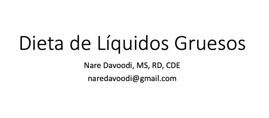 Full Liquid Diet - Spanish